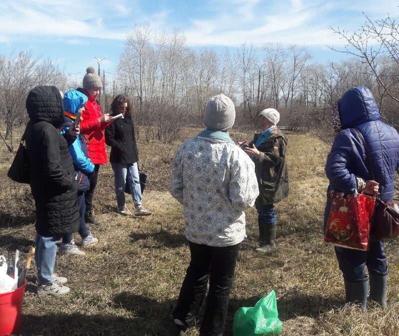 20 апреля на территории Свердловской селекционной станции садоводства, состоялось практическое занятие для садоводов.